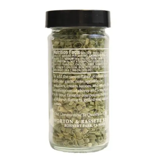 Morton & Bassett Spices Chives 0.1oz image {1}