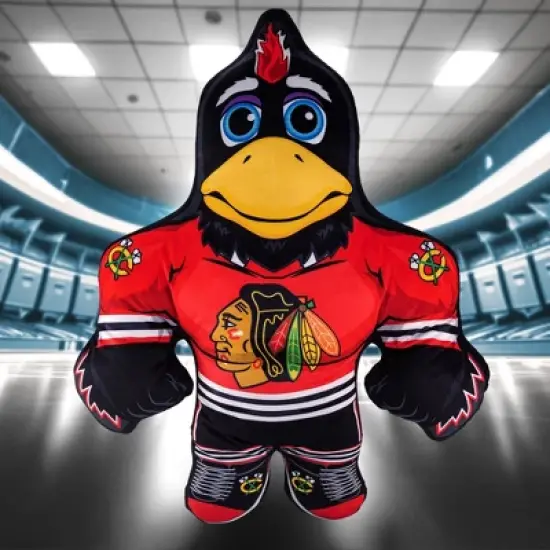 Bleacher Creatures Chicago Blackhawks Tommyhawk 24" Mascot Bleacher Buddy image {3}
