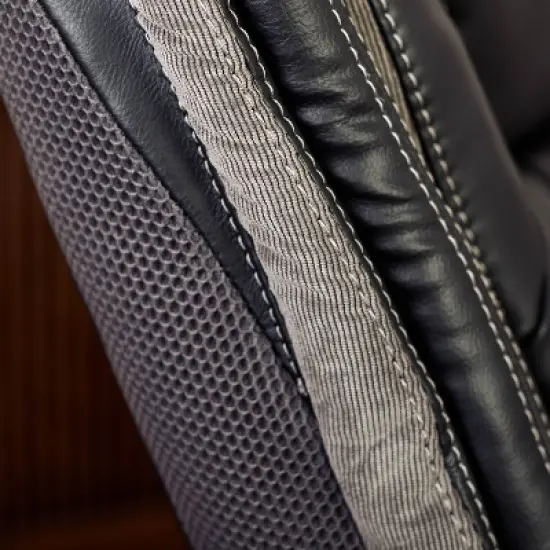 Big & Tall Smart Layers Premium Ultra Executive Chair Bliss Black Bonded Leather - Serta image {9}