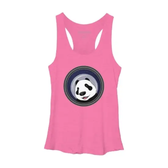Women's Design By Humans Cosmopanda By Alpri Racerback Tank Top image {3}