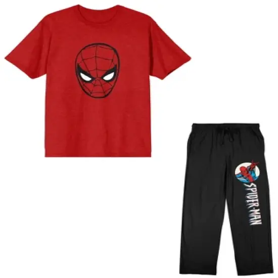 Spider-Man Classic Men's Two-Piece T-Shirt Pajama Set image {4}