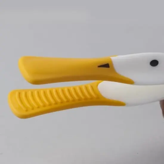 Kitchen Innovations Duck Toast Tongs, Wooden Toasting Tongs for Grilling, Campfires, and Toasting Bread, Durable, Heat-Resistant Handle image {1}