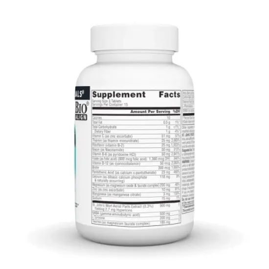 Positive Thoughts St. John's Wort Complex by Source Naturals, Inc.  -  45 Tablet image {1}