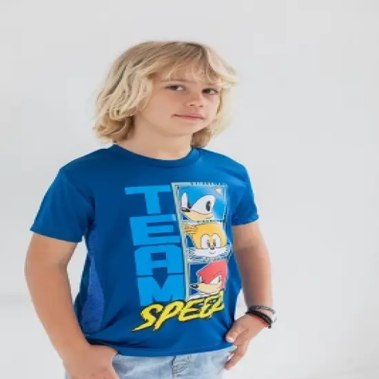 Sonic the Hedgehog 3 Pack Athletic T-Shirts Toddler image {3}
