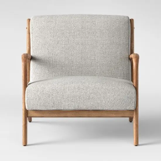 Esters Wood Armchair - Threshold&trade; image {8}