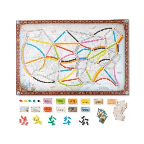 Ticket To Ride Board Game image {2}