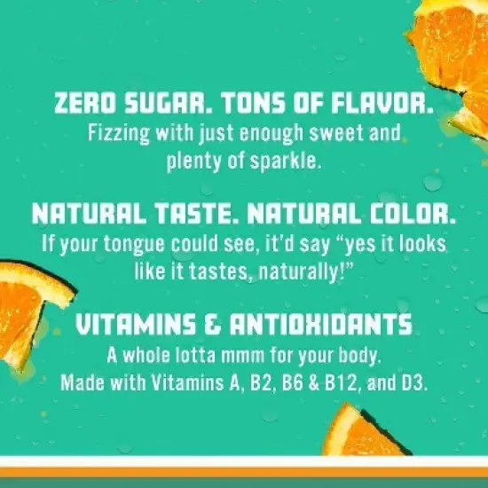 Sparkling Ice Orange Mango - 17 fl oz Bottle image {3}