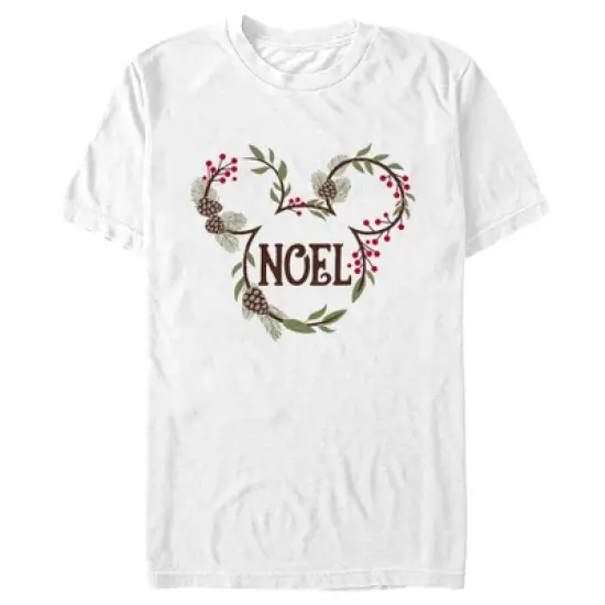 Men's Mickey & Friends Christmas Noel and Mouse T-Shirt image {4}
