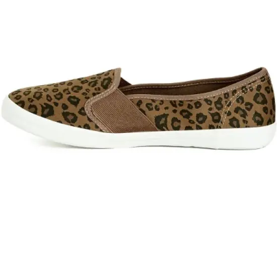 Women's WIDE FIT Leopard Skater - animal | EVANS image {3}