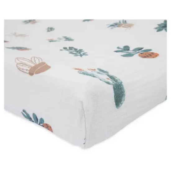 Little Unicorn Cotton Muslin Changing Pad Cover image {10}