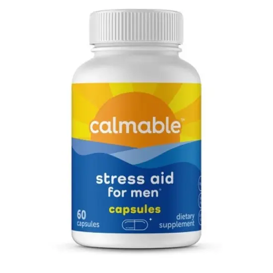 Calmable Stress Relief for Men - Capsules - 60 ct. image {3}
