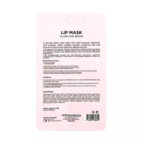 Vitamasques Lip Mask and Repair - Plump - 0.13 fl oz image {8}