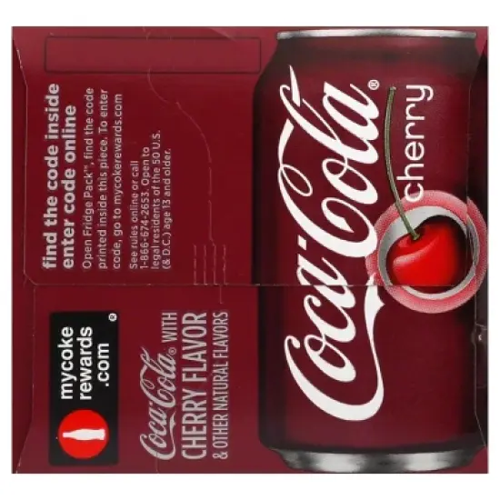 Coca-Cola Cherry Soda - 12pk/12 fl oz Cans image {8}