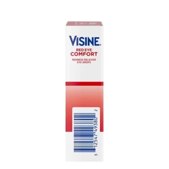 Visine Redness Relief Original Sterile Tetrahydrozoline HCl Eye Drops - 0.65 fl oz image {4}