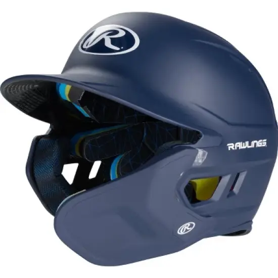 Rawlings Junior One Tone Mach Adjust Right Hand Batter's Helmet with Adjustable Faceguard One image {1}