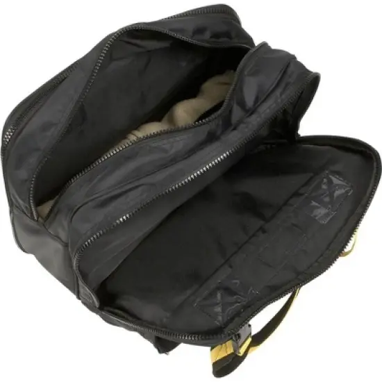 A.Saks EXPANDABLE Shoulder Tote, Black image {1}