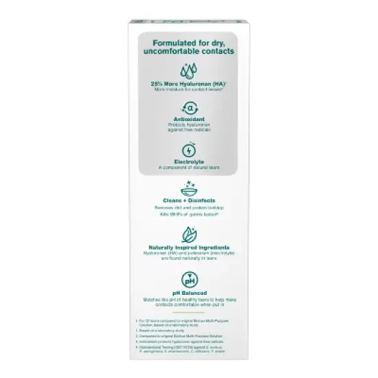 Biotrue Hydration Plus Contact Solution for Hydrating Lens Care - 10 fl oz image {4}