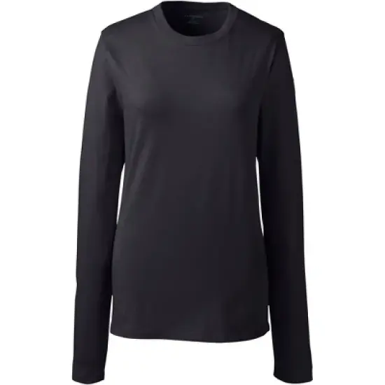 Lands' End School Uniform Women's Long Sleeve Essential T-shirt image {3}