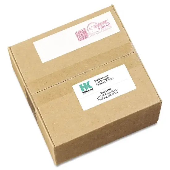 Avery Permanent Adhesive Postage Meter Labels 1 1/2 x 2 3/4 White 160/Pack 05288 image {3}