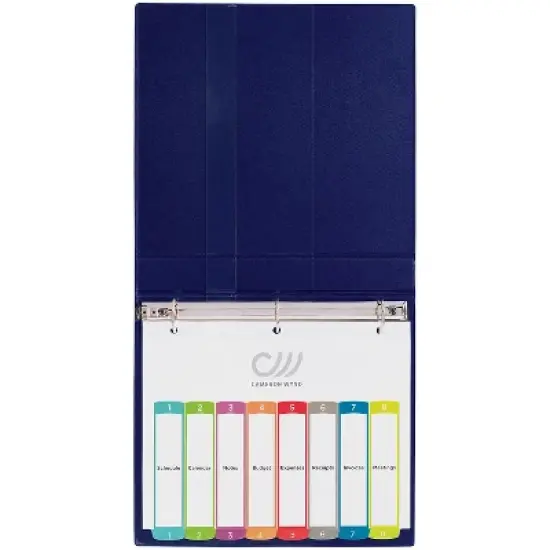 Avery Ready Index Table of Contents Dividers Multicolor Tabs 1-8 Letter 11841 image {7}