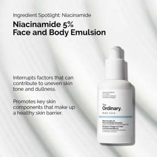 The Ordinary Niacinamide 5% Face and Body Emulsion for Dark Spots & Uneven Tone - 3.3 fl oz - Ulta Beauty image {7}