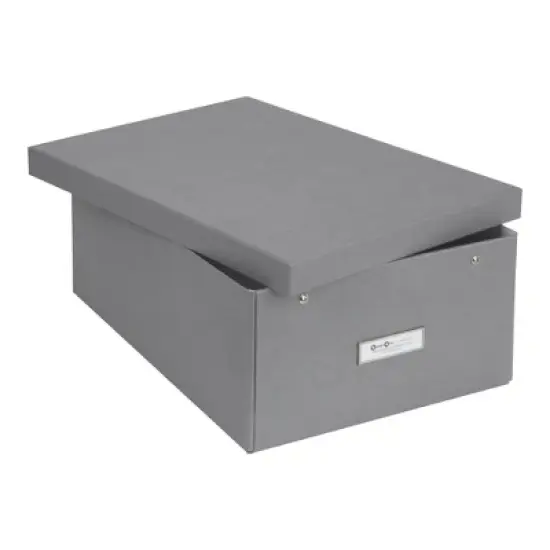 Bigso Katia Collapsible Storage Box with Labelframe - Simple Assembly without Tools image {2}