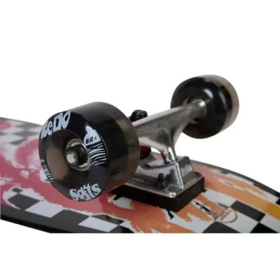 ReDo Skateboard Shorty Cruiser Palm Checkers Skateboard image {3}