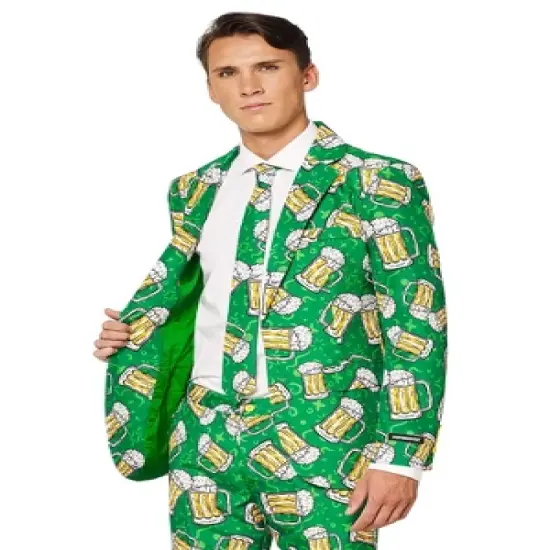 Suitmeister Men's Party Suit - Beer Suit - Multicolor image {2}