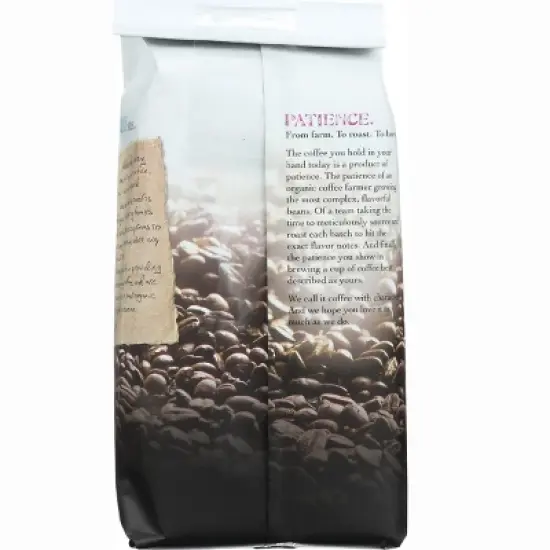 Jim's Organic Coffee Ground Coffee - Hazelnut Decaf image {2}