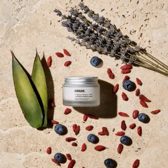 COMUNE Revitalize Overnight Mask - Antioxidants & Anti-Aging Facial Night Cream with Hyaluronic Acid and Niacinamide image {1}