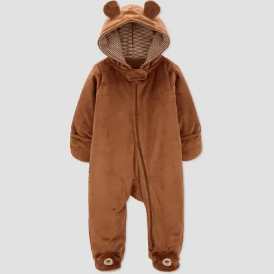 Carter's Just One You&reg;️ Baby Boys' Bear Jumper - Brown image {6}