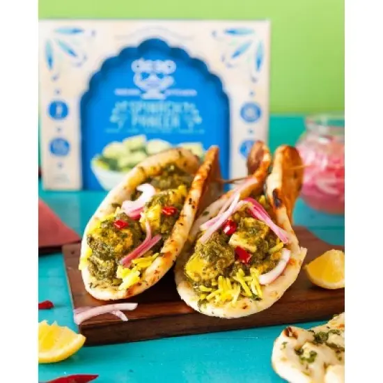 Deep Indian Kitchen Gluten Free Frozen Spinach Paneer - 9oz image {7}