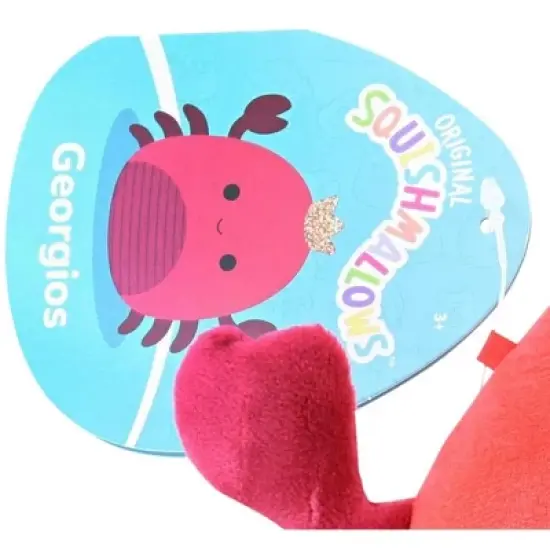 Squishmallows 5 Inch Deep Sea Plush | Georgios the King Crab image {2}