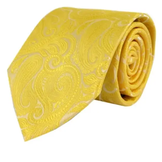Men's Paisley Microfiber Woven Wedding Neckties image {24}