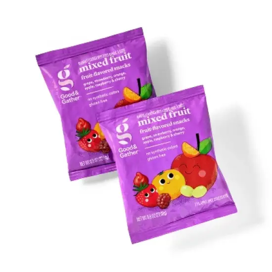 Mixed Fruit Flavored Snacks 17.6oz/22ct - Good & Gather&trade; image {2}
