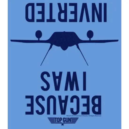 Boy's Top Gun Because I Was Inverted Performance Tee image {1}