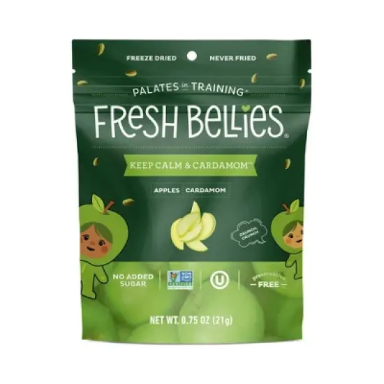 Fresh Bellies Keep Calm & Cardamom Baby Snacks - 0.75oz image {6}
