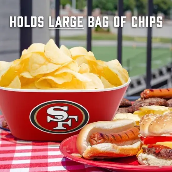 NFL San Francisco 49ers Large Party Bowl image {4}