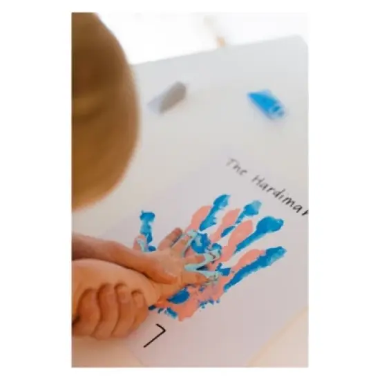 Pearhead Family Handprints Frame, DIY Keepsake Kit image {2}