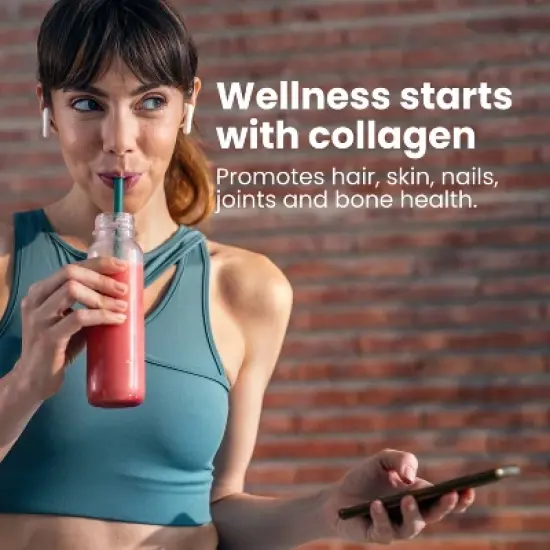 Sanar Naturals Hydrolyzed Collagen Peptide Powder - 10.58oz image {6}