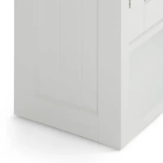 Normandy Double Door Wall Bath Cabinet White - WyndenHall image {5}