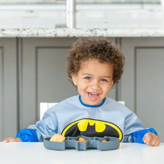 Bumkins DC Comics Batman Grip Dish - Gray image {13}