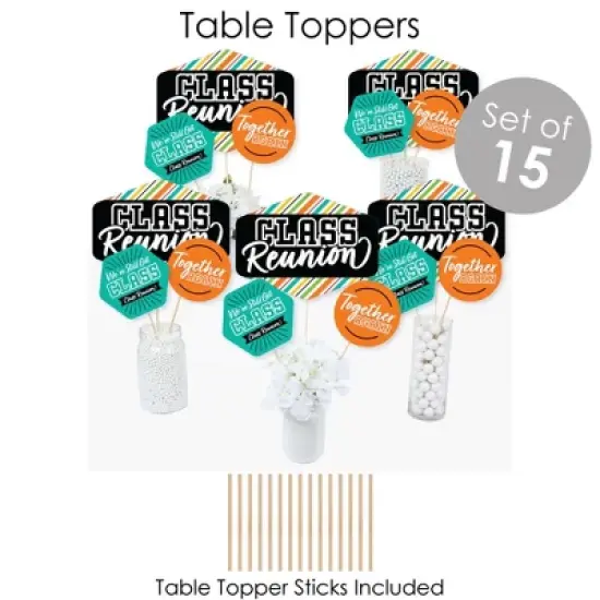Big Dot of Happiness Still Got Class - High School Reunion Party Supplies - Banner Decoration Kit - Fundle Bundle image {4}