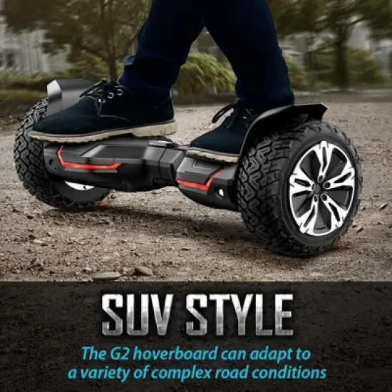 Mastgoal 8.5 inch 700W off-Road Hoverboard - All Terrain Hoverboard with Bluetooth Speaker and LED Lights, 10 mph,  265lbs Loads image {1}