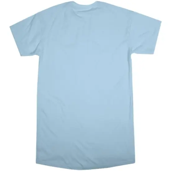 Gossip Girl Lipstick Logo Women&rsquo;s Light Blue Sleep Shirt image {2}