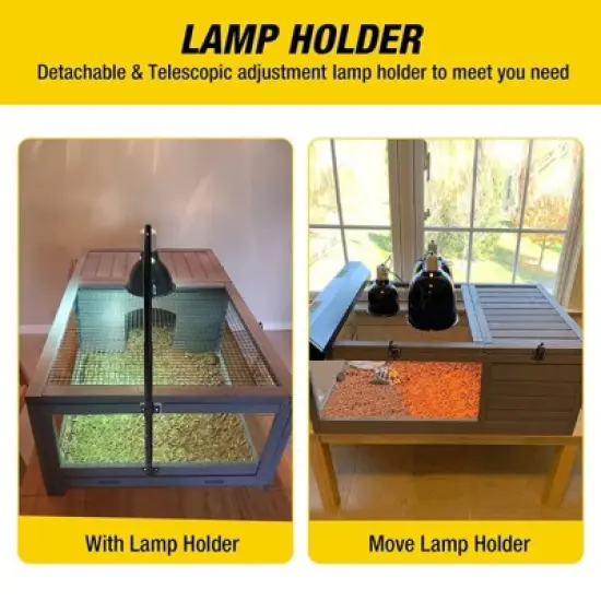 Aivituvin Wooden Tortoise Habitat | Reptile Cage-AIR55 image {5}