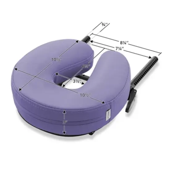 Saloniture Adjustable Massage Table Face Cradle and Pillow image {5}