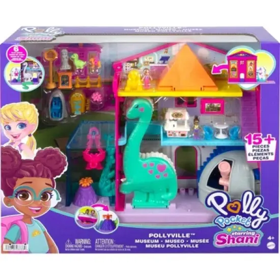 Polly Pocket Starring Shani Pollyville Museum Miniature Playset image {5}