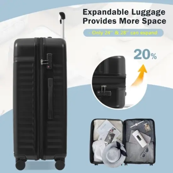 Dexmalle Front Opening Luggage Set 3 Piece image {2}