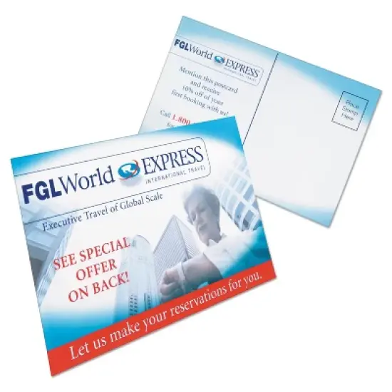 Avery Postcards Color Laser Printing 4 x 6 Uncoated White 2 Cards/Sheet 80/Box 5889 image {3}